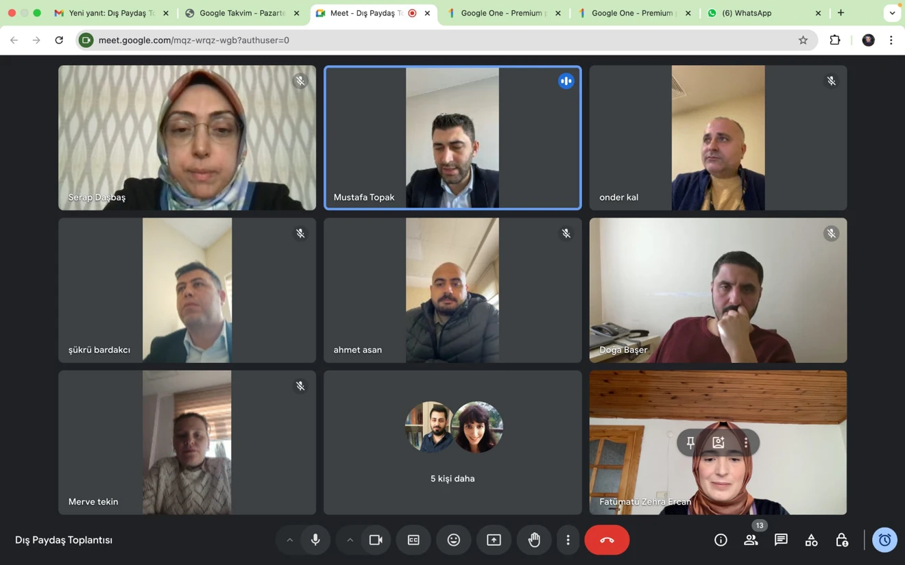 Dış Paydaşlarımızla Mesleki Uygulama Eğitimini Geliştirmeye Yönelik Toplantı